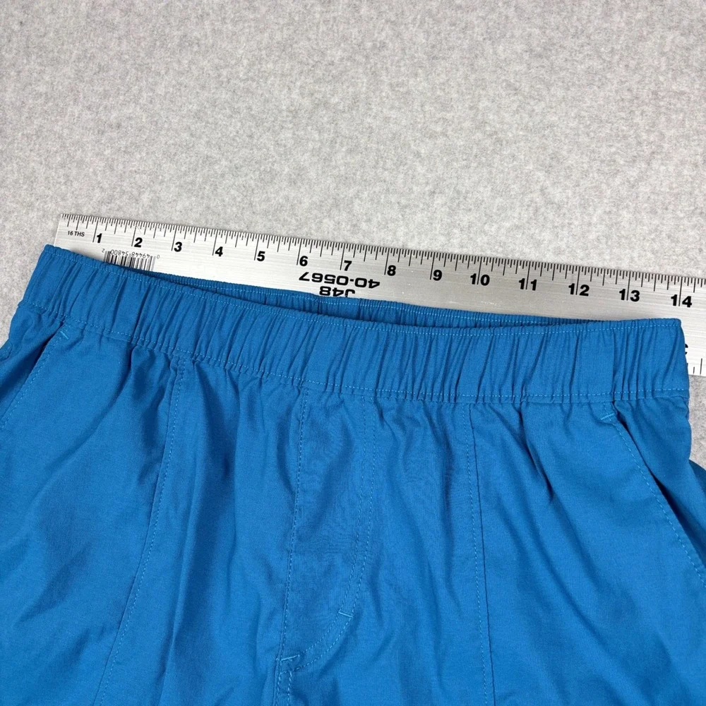 The North Face Class V Hiking Shorts Mens Blue Small Pull On Elastic Waist